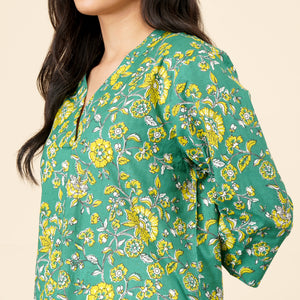 Pushpa Tunic (Green)