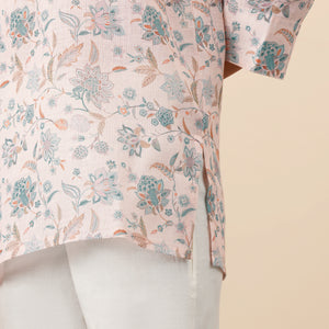 Dahlia Tunic (Blue/Pink)