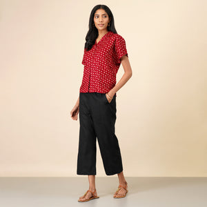 Bandhani Shirt (Red)