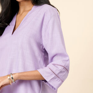 Lavender Fields Tunic