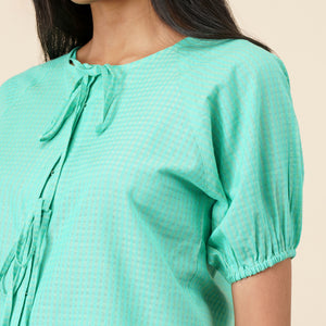 Mia Top (Blue Green)